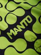 MANTO ORGANIC FIGHT SHORTS-black